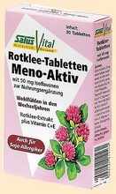 Meno Aktiv Rotklee Tabletten Salus Nahrungsergänzung