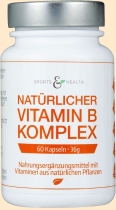 natürliches Vitamin B aus Hefe-Extrakt, Buchweizenkeimpulver und Quinoa-Extrakt Sports & Health - Nahrungsergänzungsmittel