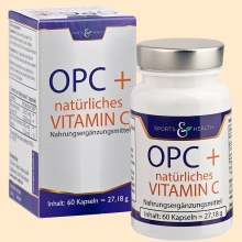 OPC + Vitamin C Sports & Health - Nahrungsergänzungsmittel
