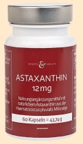Astaxanthin 12 mg Sports & Health - Nahrungsergänzungsmittel
