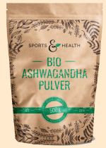 Ashwagandha Pulver Sports & Health - Nahrungsergänzungsmittel