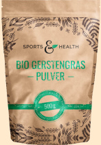Bio Gerstengras Pulver Sports & Health - Nahrungsergänzungsmittel