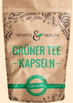 Grüner Tee Kapseln Sports & Health - Nahrungsergänzungsmittel