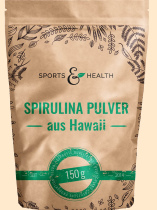 Spirulina Pulver Sports & Health - Nahrungsergänzungsmittel