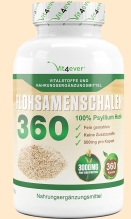 Flohsamenschalen. Nahrungsergänzung Vit4ever - Nahrungsergänzungsmittel