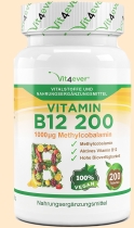 Vitamin B12 200. Nahrungsergänzung Vit4ever - Nahrungsergänzungsmittel