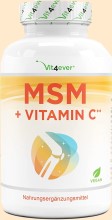MSM + Vitamin C. Nahrungsergänzung Vit4ever - Nahrungsergänzungsmittel