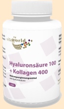 Hyaluronsäure + Kollagen Vitaworld - Nahrungsergänzungsmittel Gelenke