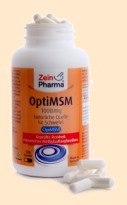 OptiMSM Gelenk Kapseln Zeinpharma - Nahrungsergänzungsmittel