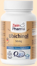 Ubichinol Coenzym Q10 Zeinpharmal - Nahrungsergänzungsmittel