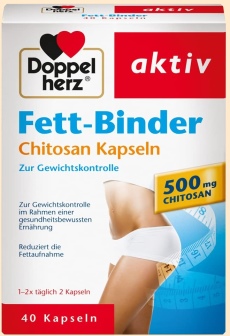 Fettbinder Chitosan Kapseln Medicom - Nahrungsergänzungsmittel