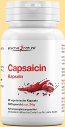 Capsaicin Fettverbrenner, beschleunigt den Stoffwechsel - Nahrungsergänzungsmittel