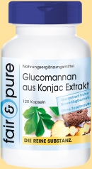 Glucomannan Sättigungskapseln