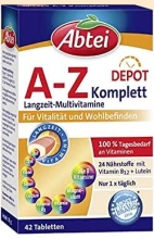 A-Z Langzeitvitamine Depot Abtei Drogerieprodukte - Nahrungsergänzungsmittel