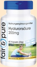 Hyaluronsäure Fair & Pure - Nahrungsergänzungsmittel