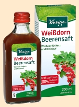 Weißdorn Beerensaft Botanicy - Nahrungsergänzungsmittel