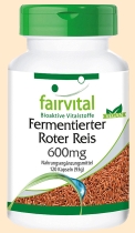 Fermentierter Roter Reis Natürlicher Cholesterin Senker - für die Aufrechterhaltung eines normalen Cholesterinspiegels