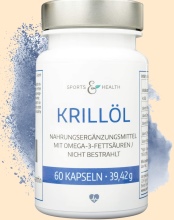 Krillöl Kapseln Krillöl Omega-3-Fettsäuren für Herz & Kreislauf - Nahrungsergänzungsmittel