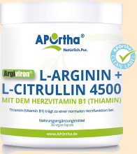 L-Arginin + L-Citrullin 4500 Botanicy - Nahrungsergänzungsmittel