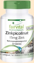 Zink für ein starkes Immunsystem Fairvital - Nahrungsergänzungsmittel