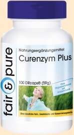 Curenzym Plus. Enzymtherapie Nahrungsergänzung
