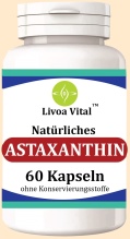 Astaxanthin 12 mg, 60 Gel-Caps Astaxanthin - eine natürliche Oxidans
