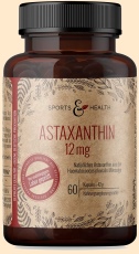 Astaxanthin 12 mg, 60 Gel-Caps Astaxanthin - eine natürliche Oxidans