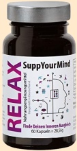 Nacht Ruhe - Nahrungsergänzungsmittel Relax. SuppYourMind