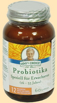 Probiotik speziell für Erwachsene Udo´s Choice Probiotik - Nahrungsergänzungsmittel