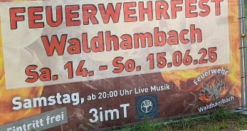 Feuerwehrfest in Waldhambach 2025