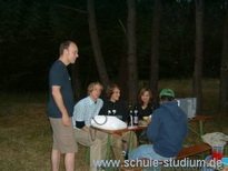 Grillparty der Klasse 10c Kooperative Gesamtschule Bad Bergzabern  Juli 2005