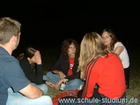 Grillparty der Klasse 10c Kooperative Gesamtschule Bad Bergzabern  Juli 2005