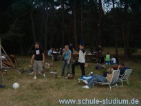 Grillparty der Klasse 10c Kooperative Gesamtschule Bad Bergzabern  Juli 2005