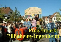 Purzelmarkt in Billigheim-Ingenheim- Events in der Pfalz