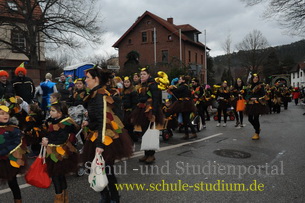 Faschingsumzug in Dahn (Pfalz)