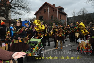 Faschingsumzug in Dahn (Pfalz)