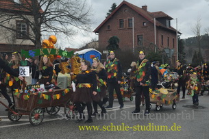 Faschingsumzug in Dahn (Pfalz)
