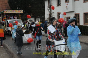 Faschingsumzug in Dahn (Pfalz)