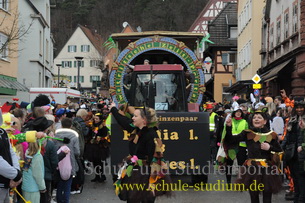 Faschingsumzug in Dahn (Pfalz)