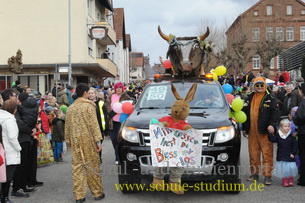 Faschingsumzug in Dahn (Pfalz)