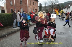 Faschingsumzug in Dahn (Pfalz)