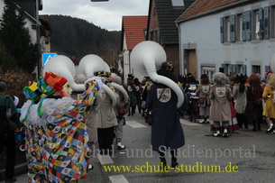 Faschingsumzug in Dahn (Pfalz)