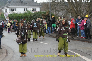 Faschingsumzug in Dahn (Pfalz)