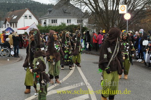 Faschingsumzug in Dahn (Pfalz)