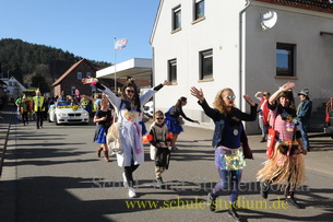 Faschingsumzug in Hauenstein (Südwestpfalz)