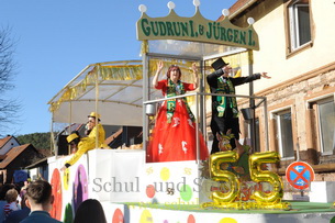 Faschingsumzug in Hauenstein (Südwestpfalz)