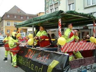 Faschingsumzug in Landau (Südwestpfalz)