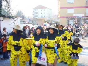 Faschingsumzug in Germersheim (Südwestpfalz)