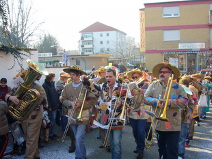 Faschingsumzug in Germersheim (Südwestpfalz)