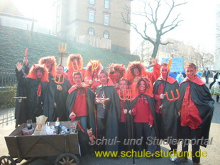 Faschingsumzug in Germersheim (Südwestpfalz)